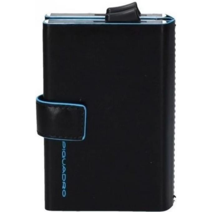 Чехол для кредитных карт PIQUADRO BLUE SQUARE черный PP5961B2R/N Чехол для кредитных карт PIQUADRO BLUE SQUARE черный PP5961B2R/N