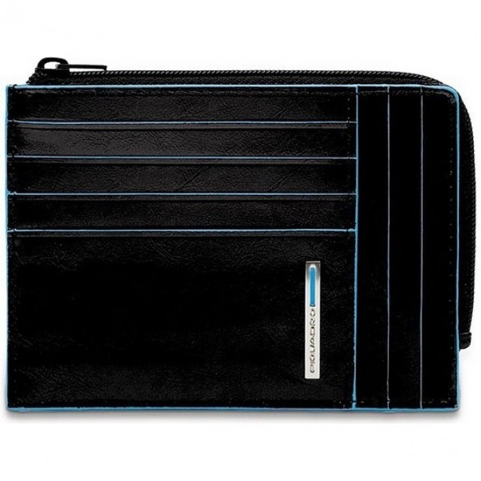 Чехол для кредитных карт PIQUADRO BLUE SQUARE (черный) PU1243B2R/N Чехол для кредитных карт PIQUADRO BLUE SQUARE (черный) PU1243B2R/N