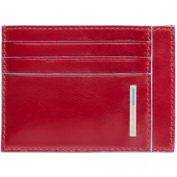 Чехол для кредитных карт PIQUADRO BLUE SQUARE PP2762B2R/R красный Чехол для кредитных карт PIQUADRO BLUE SQUARE PP2762B2R/R красный