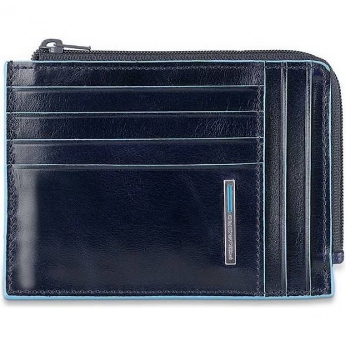 Чехол для кредитных карт PIQUADRO BLUE SQUARE (синий) PU1243B2R/BLU2 Чехол для кредитных карт PIQUADRO BLUE SQUARE (синий) PU1243B2R/BLU2