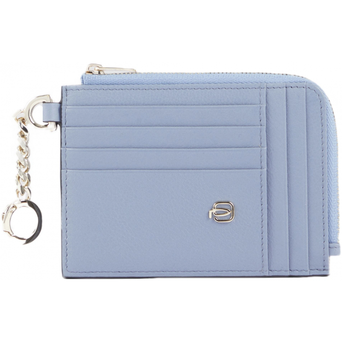 Чехол для кредитных карт PIQUADRO CIRCLE голубой кожа PP5910W92R/AZ3