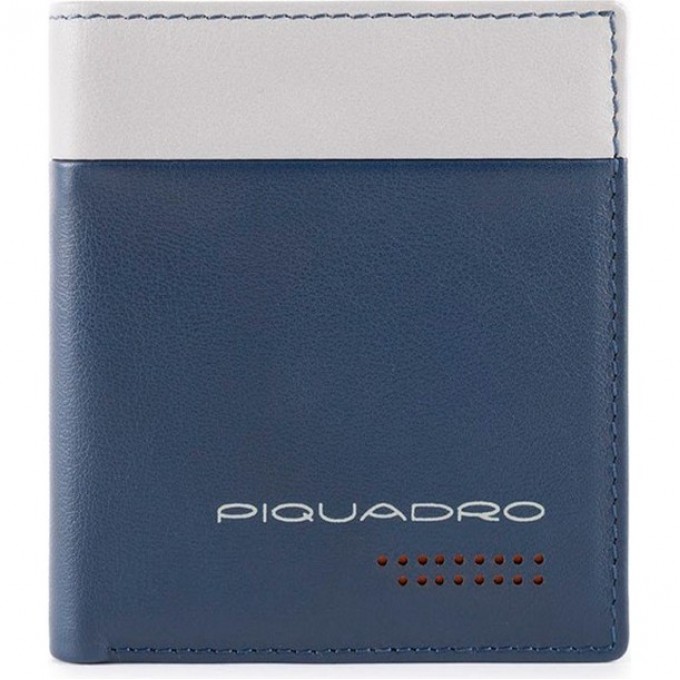 Чехол для кредитных карт PIQUADRO URBAN (синий/серый) PP1518UB00R/BLGR Чехол для кредитных карт PIQUADRO URBAN (синий/серый) PP1518UB00R/BLGR