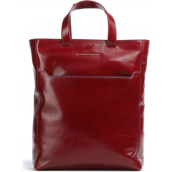 Деловая сумка женская PIQUADRO BLUE SQUARE BD6679B2/R красный натуральная кожа