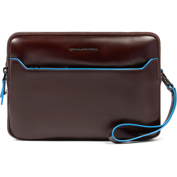 Клатч PIQUADRO BLUE SQUARE красное дерево натуральная кожа AC6902B2R/MO