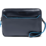 Клатч PIQUADRO BLUE SQUARE темно-синий натуральная кожа AC6902B2R/BLU2