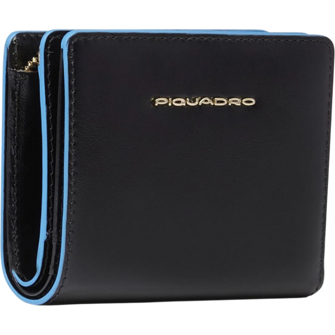 Кошелек женский PIQUADRO BLUE SQUARE черный PD6660B2R/N