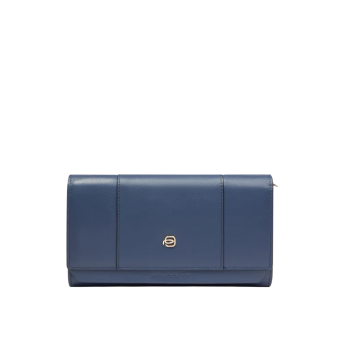 Кошелек женский PIQUADRO CIRCLE PD6463W92R/BLU4 синий Кошелек женский PIQUADRO CIRCLE PD6463W92R/BLU4 синий