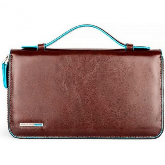 Мультипортмоне PIQUADRO BLUE SQUARE (коричневый) AS576B2R/MO Мультипортмоне PIQUADRO BLUE SQUARE (коричневый) AS576B2R/MO