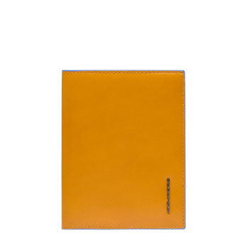 Обложка для паспорта PIQUADRO BLUE SQUARE PP1660B2/G желтый Обложка для паспорта PIQUADRO BLUE SQUARE PP1660B2/G желтый