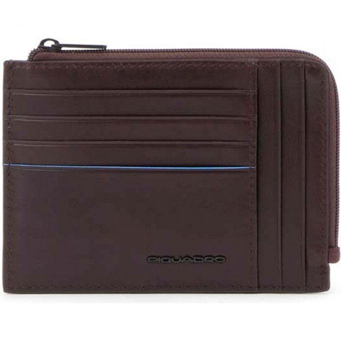 Портмоне PIQUADRO BLUE SQUARE REVAMP коричневый PU1243B2VR/MO Портмоне PIQUADRO BLUE SQUARE REVAMP коричневый PU1243B2VR/MO