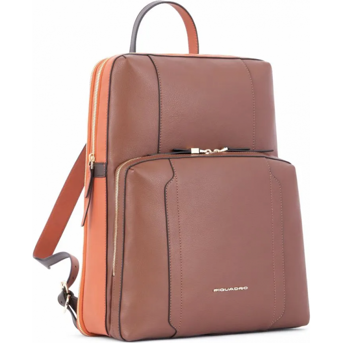 Рюкзак женский PIQUADRO CIRCLE коричневый CA6216W92/MAR Рюкзак женский PIQUADRO CIRCLE коричневый CA6216W92/MAR