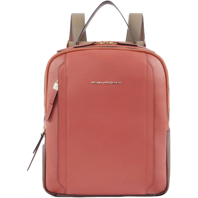 Рюкзак женский PIQUADRO CIRCLE терракотовый/кофейный кожа CA5566W92/ARTM