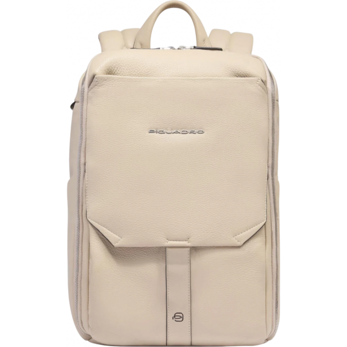 Рюкзак женский PIQUADRO THAN бежевый кожа CA6610S135/BE
