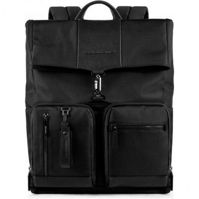 Рюкзак мужской PIQUADRO BRIEF (черный) CA4533BR/N Рюкзак мужской PIQUADRO BRIEF (черный) CA4533BR/N