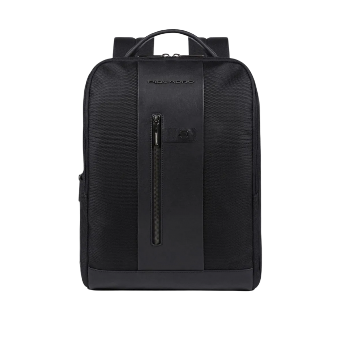 Рюкзак PIQUADRO BRIEF2 черный нейлон/кожа CA4818BR2/N