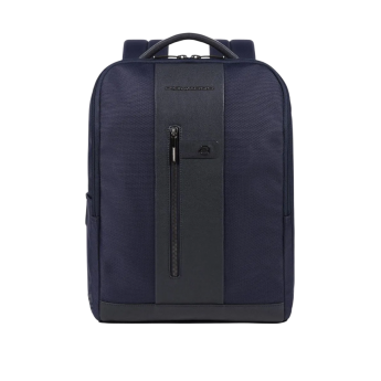Рюкзак PIQUADRO BRIEF2 CA4818BR2/BLU синий нейлон/кожа
