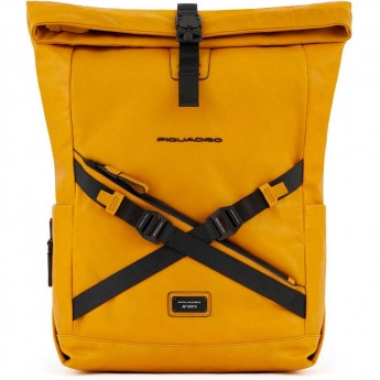 Рюкзак PIQUADRO HARPER CA5677AP/G горчичный Рюкзак PIQUADRO HARPER CA5677AP/G горчичный