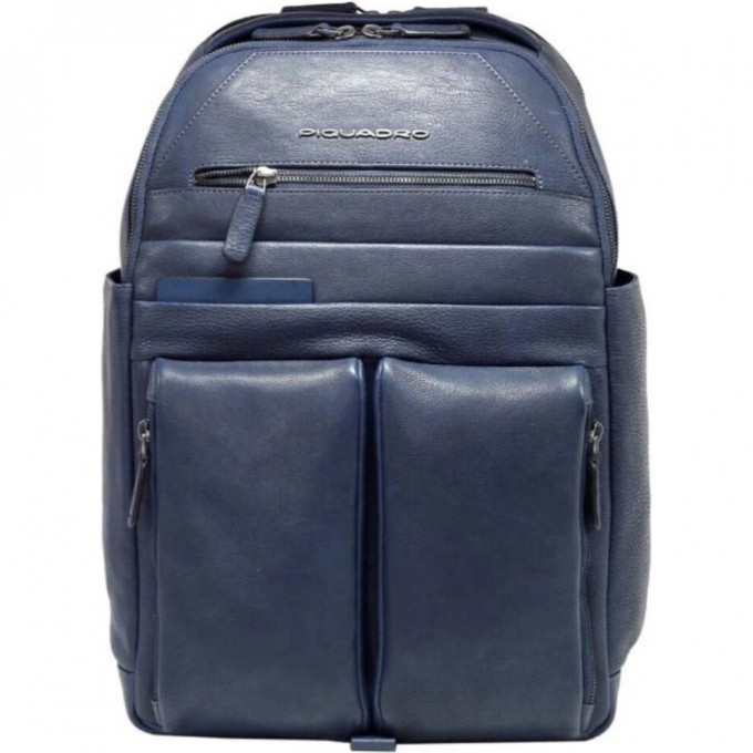 Рюкзак PIQUADRO PAAVO синий кожа CA6030S122/BLU Рюкзак PIQUADRO PAAVO синий кожа CA6030S122/BLU