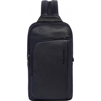 Рюкзак слинг мужской PIQUADRO CRONUS CA6686S134/BLU синий