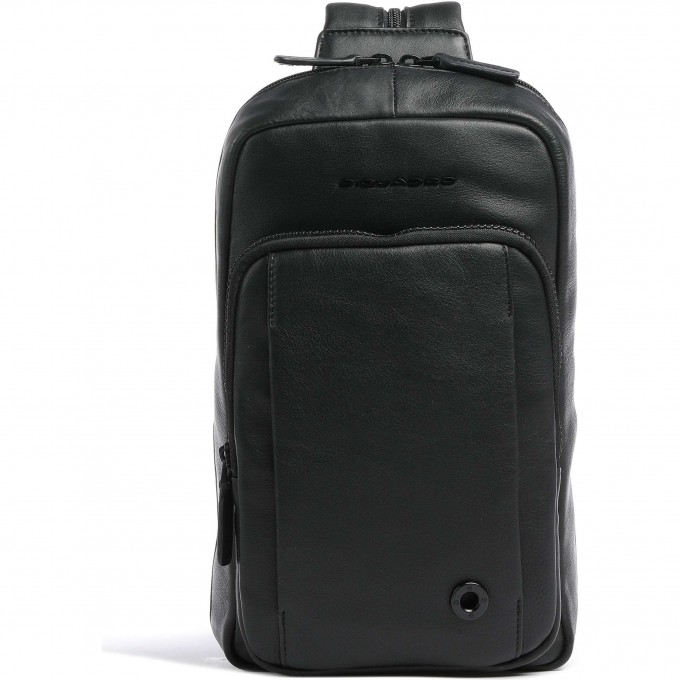 Рюкзак слинг PIQUADRO CHARLIE черный CA5870W117/N