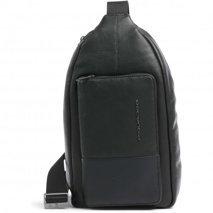 Рюкзак слинг PIQUADRO RONNIE черный CA5880W116/N Рюкзак слинг PIQUADRO RONNIE черный CA5880W116/N