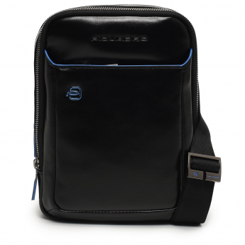 Сумка кросс-боди мужская PIQUADRO BLUE SQUARE CA6811B2/N черная кожа