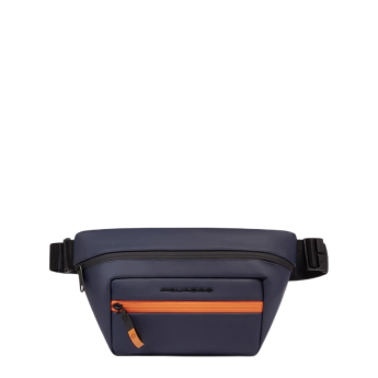 Сумка поясная PIQUADRO C2OW CA6940C2OW/BLU синяя полиуретан