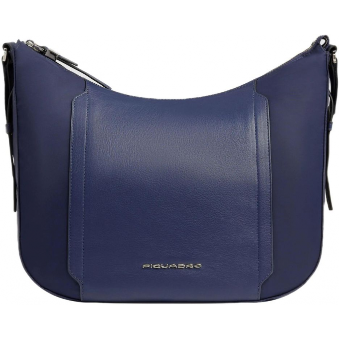 Сумка женская PIQUADRO LYRA темно-синяя натуральная кожа/нейлон BD6658W92T/BLU