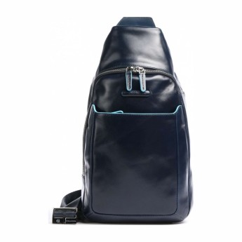 Рюкзак Piquadro Blue Square CA6858B2/BLU2 синий натур.кожа